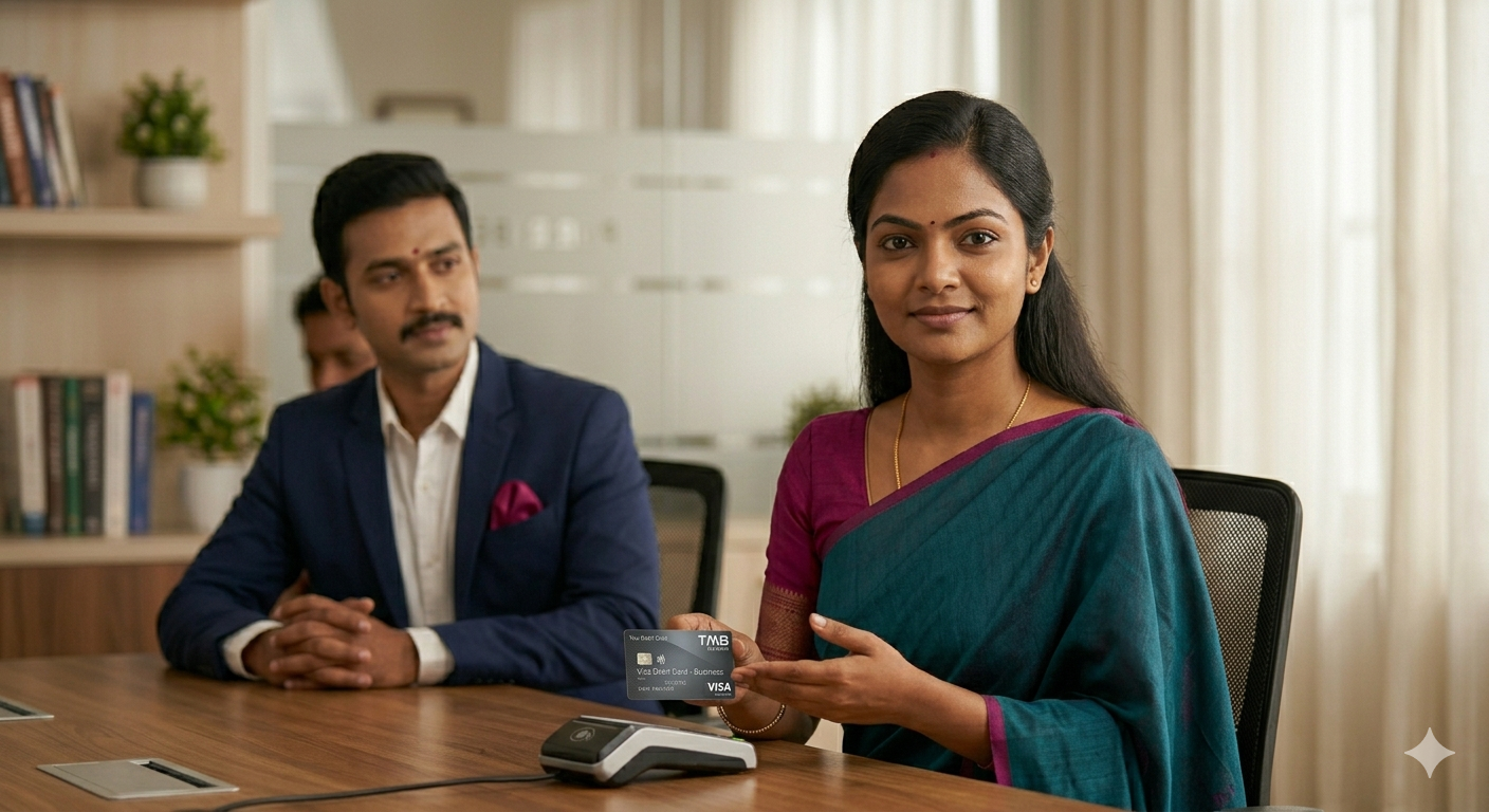 TMB Visa Debit Cards - Contactless card