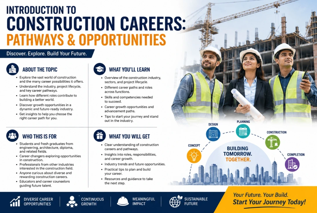 Introduction to Construction Careers: Pathways and Opportunities — Tickets