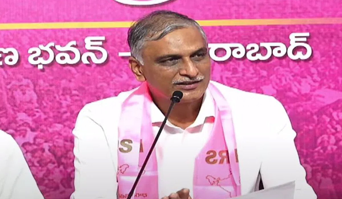 రేవంత్‌రెడ్డి సీఎం కావచ్చు ఉద్యమకారుడు కాలేడు మాజీ మంత్రి.. టి.హరీశ్ రావు