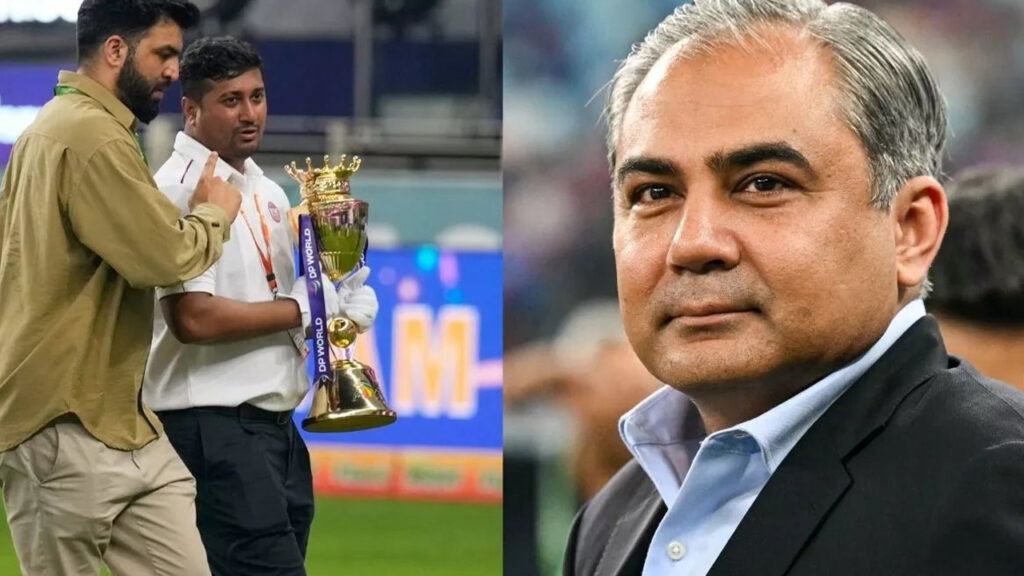 Mohsin Naqvi refuses to give Asia Cup trophy