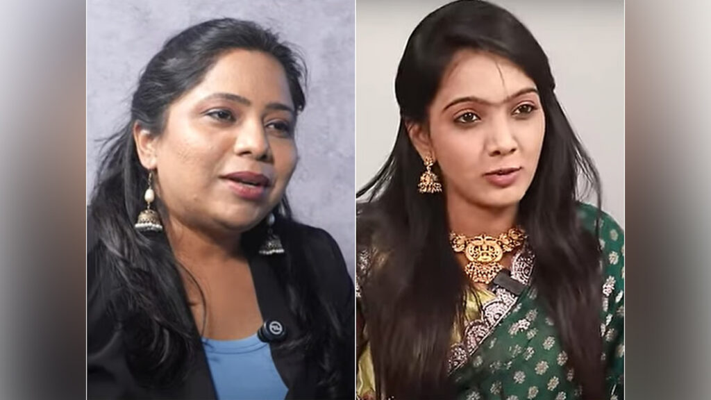 Pogadadanda Revathi and Thanvi Yadav