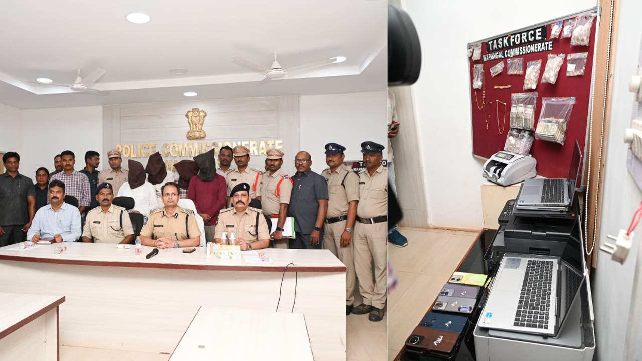 Warangal : అధిక లాభం ఆశ చూపి కోట్లల్లో దోచేస్తున్న ముఠా అరెస్ట్