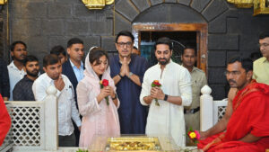Rashmika Mandanna And Ayushmann Khurrana Shiridi Visit