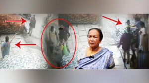 Constable Family Attack on Old Woman at Madannapet