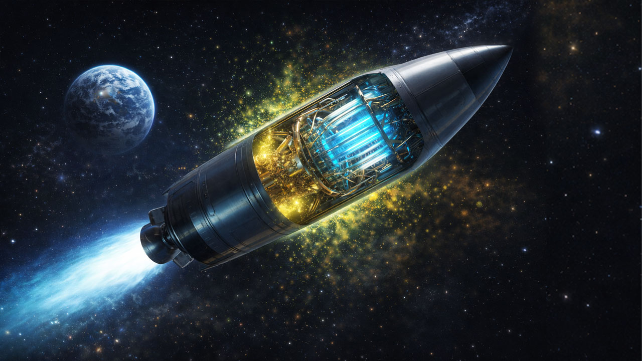 nuclear thermal propulsion rocket AI Creation