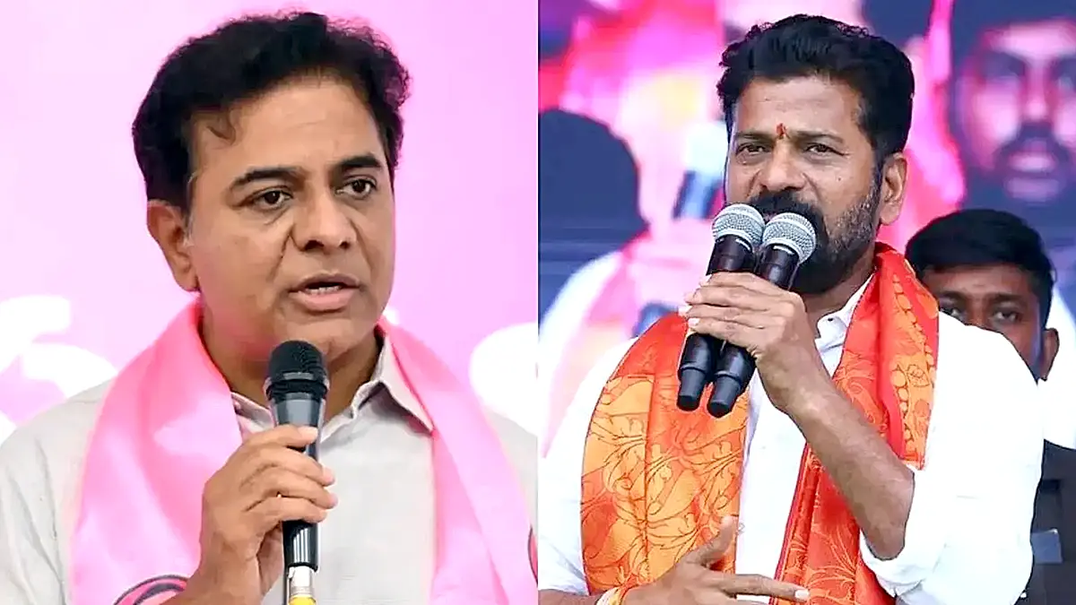 Revanth Reddy vs KTR