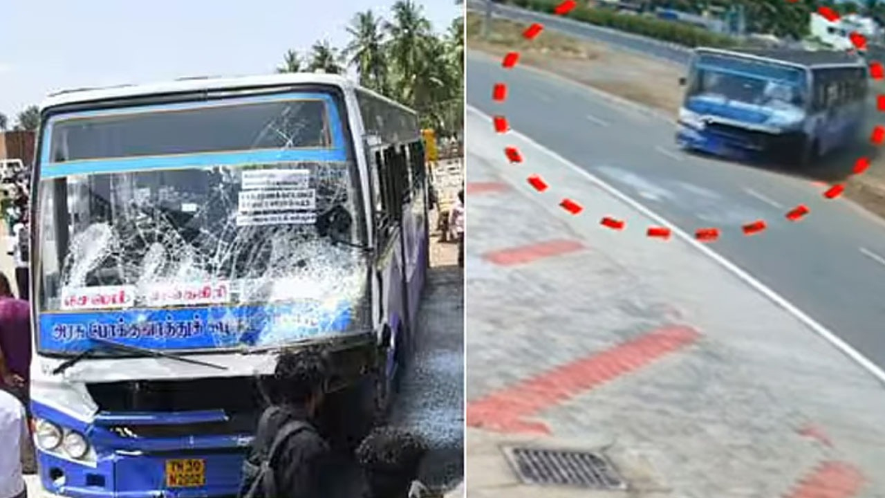 Salem Bus Accident : తమిళనాడులో అదుపు తప్పిన బస్సు..8మంది మృతి
