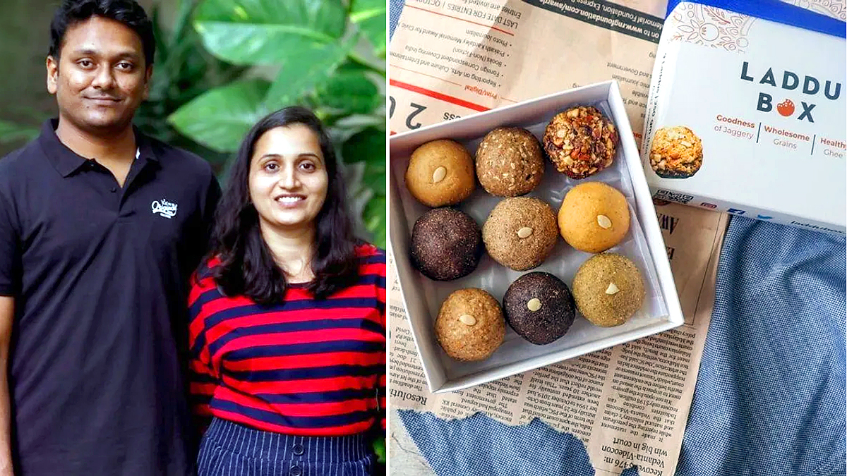 Laddu Box - The Dreamers Sandeep and Kavitha made the dream come true