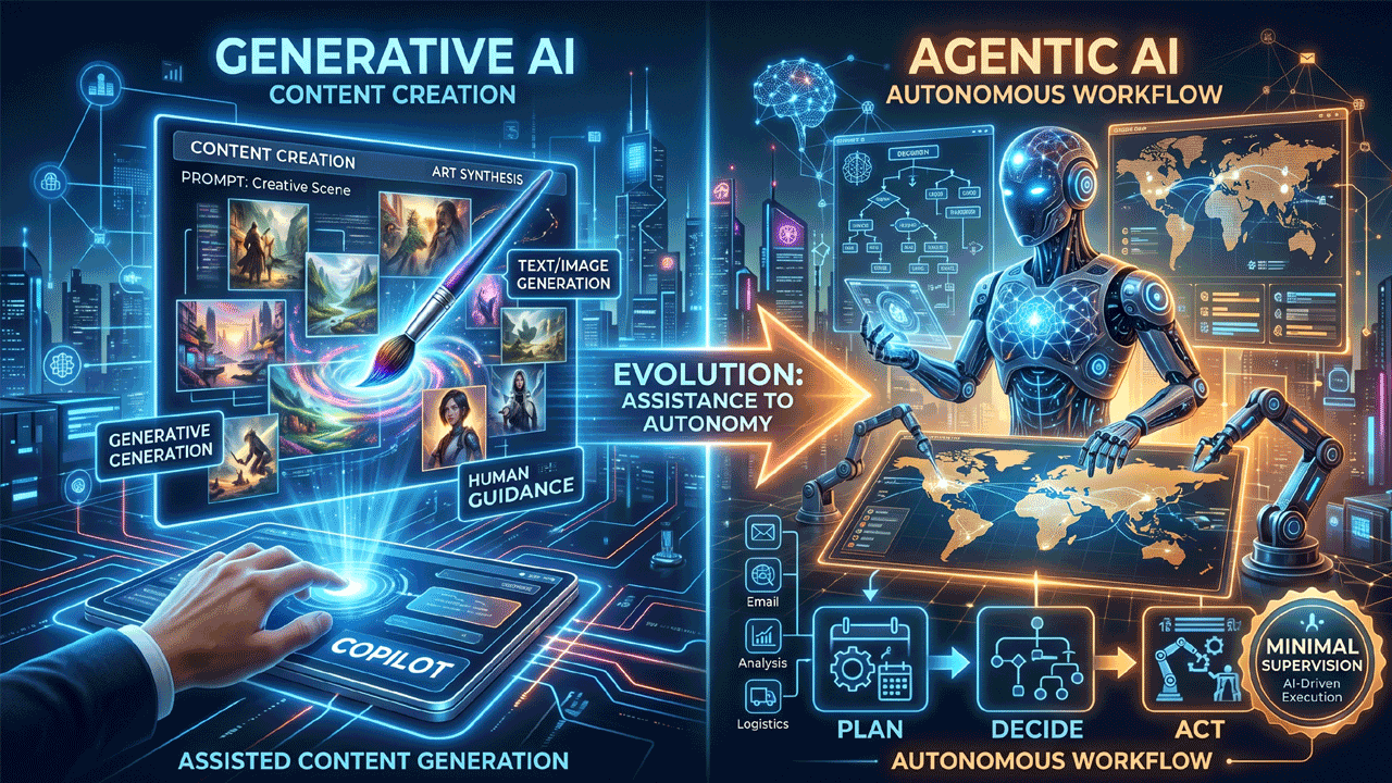 agentic ai explained image AI generation