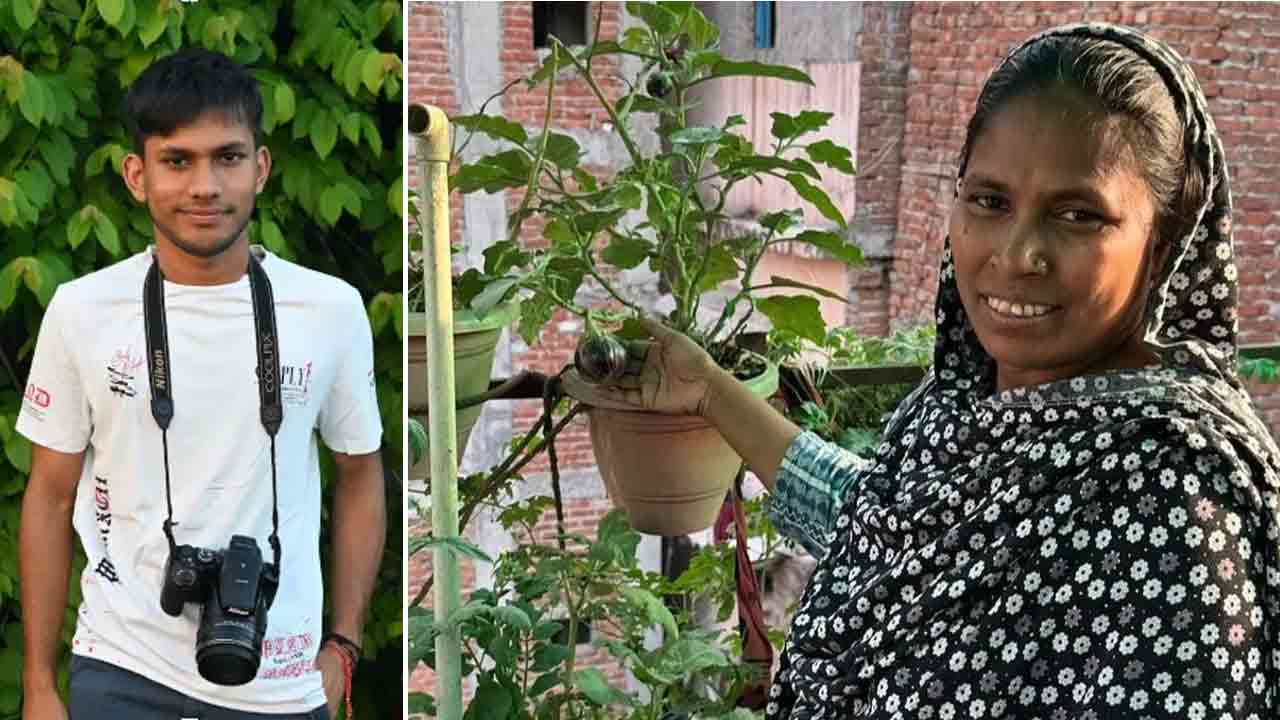 Gardens of Hope | బస్తీ పిల్లల జీవితాలను మార్చిన 17 ఏళ్ల బాలుడు.. 42 మంది తల్లులతో కలిసి ఆర్గానిక్ కిచెన్ గార్డెన్లు!