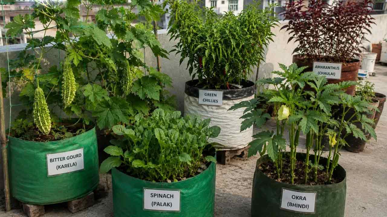 Terrace Gardening | మీకు టెర్ర‌స్ ఉందా..? సుల‌భంగా ఈ 5 కూర‌గాయ‌లు పండించండి మ‌రి..!