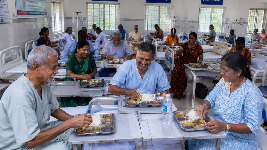patient food rates west bengal vs telangana IMAGE GENERATED WITH AI HELP
