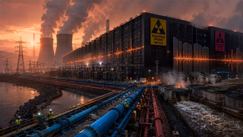 data center dangers image generated with ai help