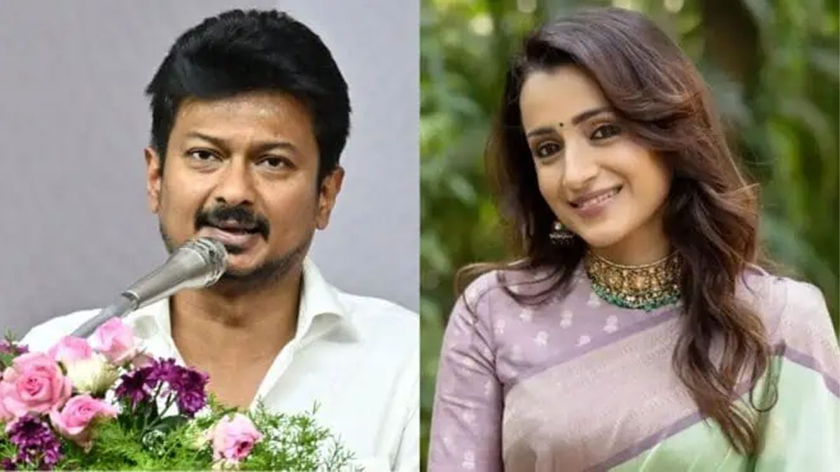 తమిళ రాజకీయాల్లో త్రిష సెగలు.. ఉదయనిధి అరెస్టు